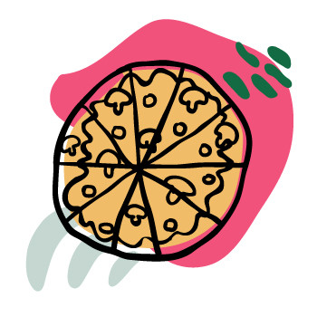 Тестенини и пица