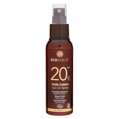 Масло за тело и коса со SPF 20 - 100 мл.