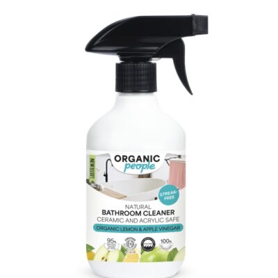 Спреј за чистење санитарија од лимон и јаболков оцет - 500 мл.