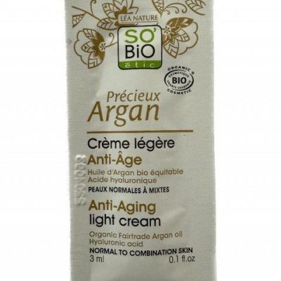 PRECIEUX ARGAN / ТЕСТЕР ANTI-AGE ЛЕСНА ДНЕВНА КРЕМА ЗА ЛИЦЕ ОД АРГАН - 3 МЛ.