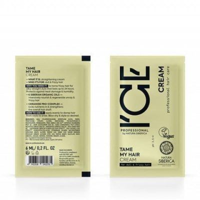 ICE PROFESSIONAL / ТЕСТЕР TAME MY HAIR КРЕМА ЗА БЕЗЖИВОТНА КОСА - 6 МЛ.