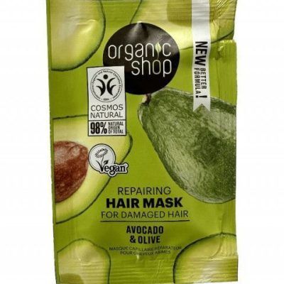 AVOCADO & OLIVE / ТЕСТЕР МАСКА ЗА ОШТЕТЕНА КОСА ОД АВОКАДО И МАСЛИНКИ - 6 МЛ.