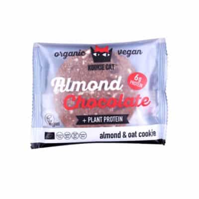 Органско протеинско колаче со темно чоколадо - 50 гр.