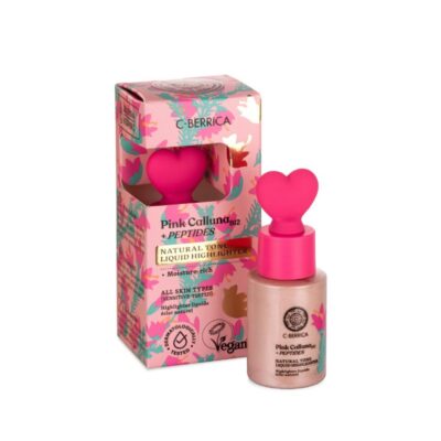 Течен хајлајтер за лице "Natural Tone" со пептиди и витамин Б12 - 30 мл.