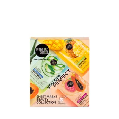 Сет од три лист маски за лице