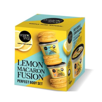 Lemon macaron сет за тело