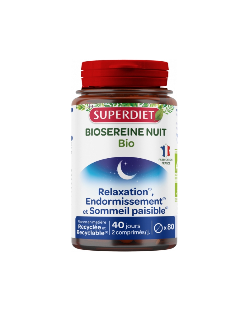 Органски суплемент за релаксација и мирен сон - 80 таблети