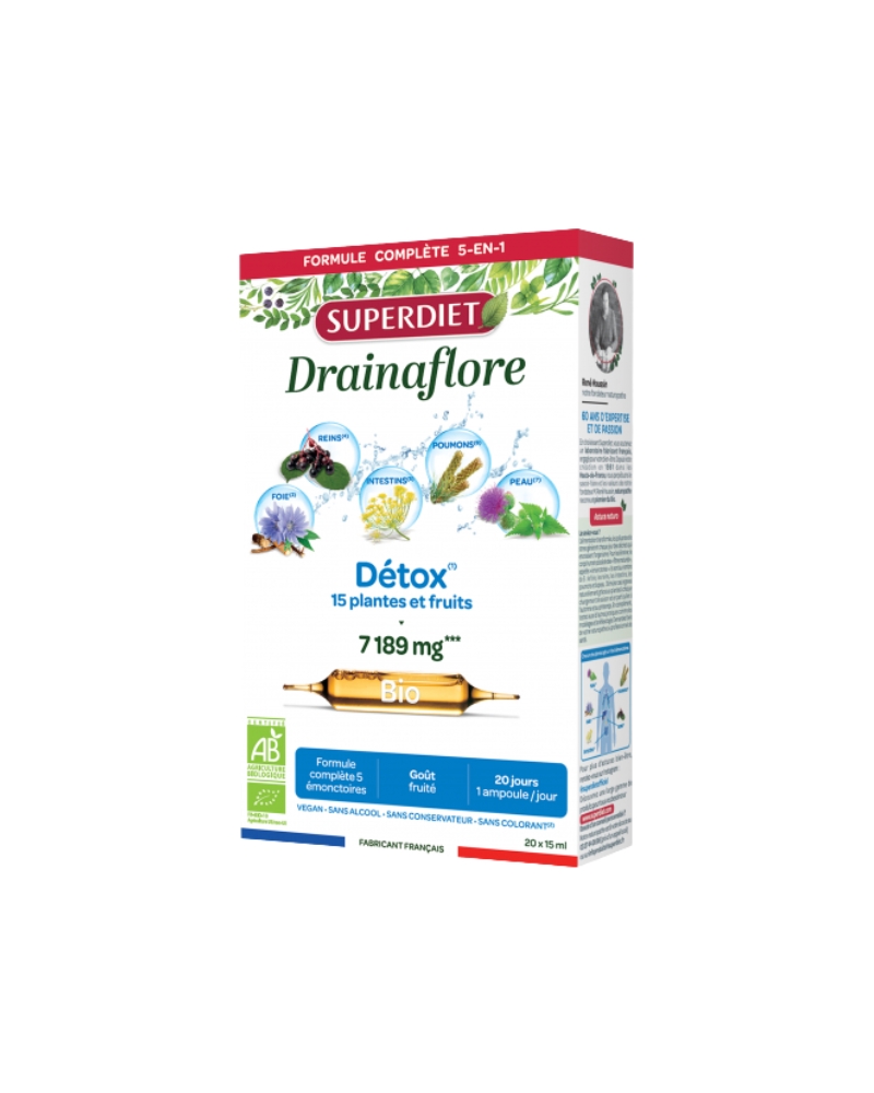 Органски суплемент за детокс - 20 ампули по 15 мл.