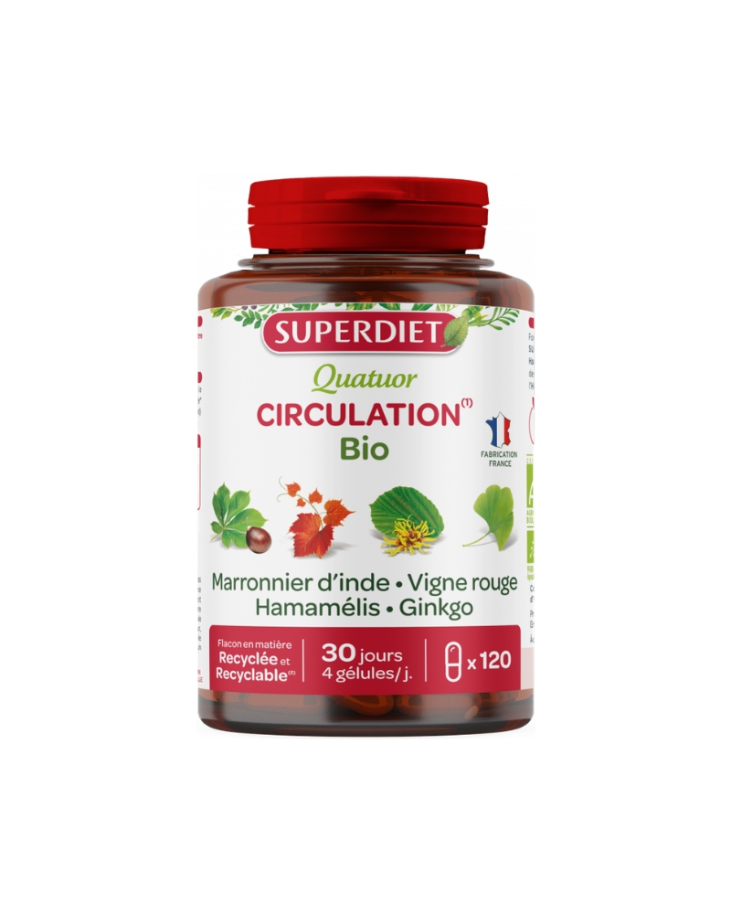 Органски суплемент за нормална циркулација - 120 таблети